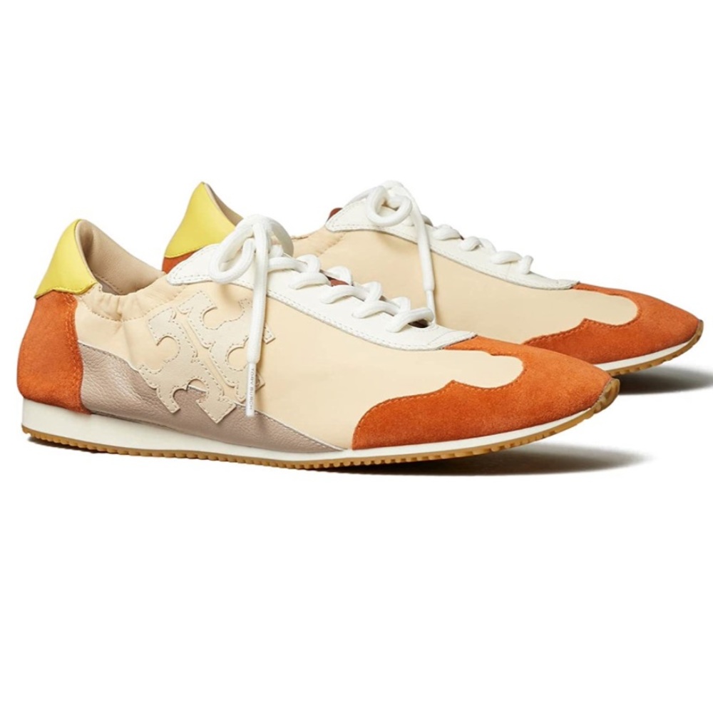 Tory Burch Tory Sneaker, Ivory/ Rust